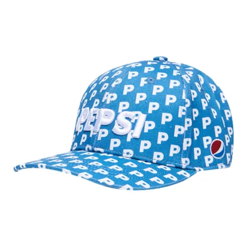 Pepsi Хлопок Бейсболки Морской синий Унисекс
