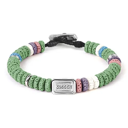 SUSOOK Браслеты из вулканического камня Унисекс Dopamine Dressing Color Scheme
