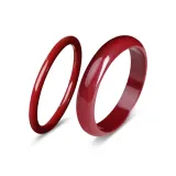 Цвет: киноварь  
Простое кольцо  
Браслет  
1 пара