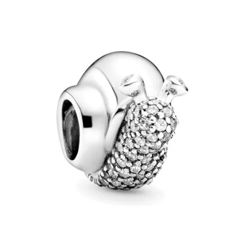 Pandora Crystal, Кубический цирконий, Стерлинговое серебро 925 пробы, Ювелирные аксессуары, Серебряный, Унисекс