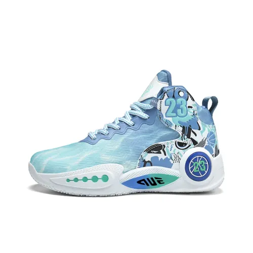 Prince McQueen Slip-resistant Abrasion-resistant High Top Basketball Shoes Unisex Принц McQueen Противоскользящие Устойчивые к истиранию Высокие Баскетбольные Кроссовки Унисекс