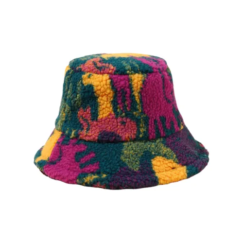 NOMK Полиэстер Ведрообразные Шляпы Женские Многоцветные