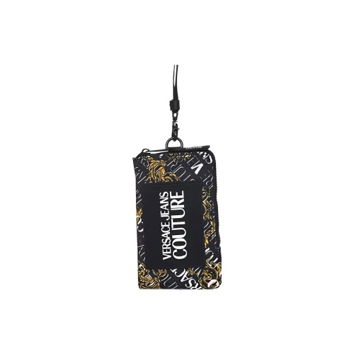 VERSACE JEANS COUTURE Полиэстер Сумка через плечо Чехол для телефона с халтером Мужской Многоцветный