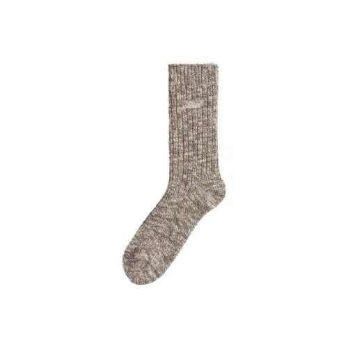 KITH Collaboration 1 Pack Taupe Men's MID Shin Sock