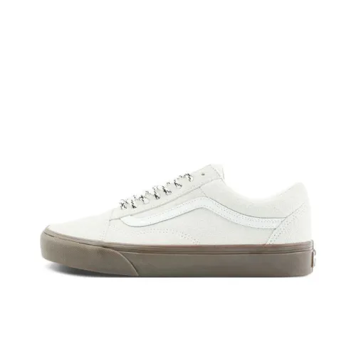 Vans Old Skool Collection Устойчивые к истиранию низкие скейтбордические кроссовки унисекс белые