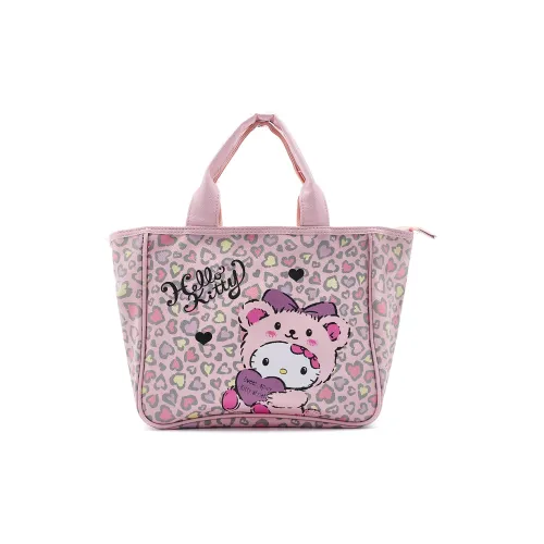 Санрио Hello Kitty ПУ (полиуретан) Сумка-тоут Стандартная Унисекс Розовая