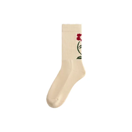 KITH Collaboration 1 Pack Sand Men's MID Shin Stockings