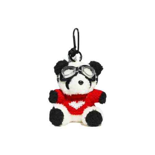 Кулон "Слон" из стекла милый креативный с пандой плюшевый подвеска 12 см высота