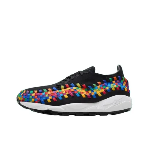 Nike Air Footscape Casual Low Top Black Women's