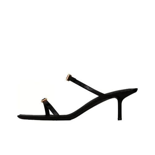 SAINT LAURENT NUIT Быстросохнущие Слипоны Женские Черные