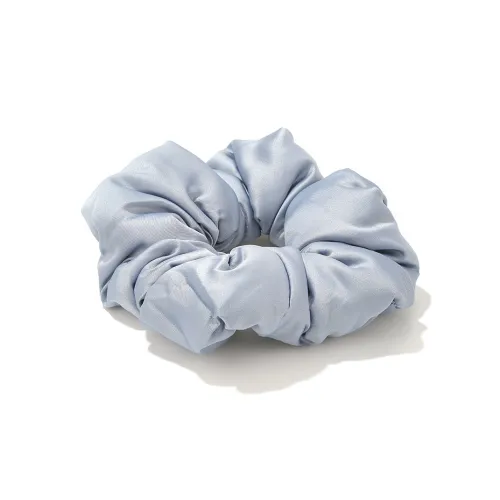 Like A Dream Премиум Однотонный Шелк Подушка Ткань Аксессуар для волос Повседневный Универсальный Круглая Резинка для волос Женская