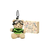 Черный/Зеленый свитер - Бурый медведь - Цвет коробка стиль