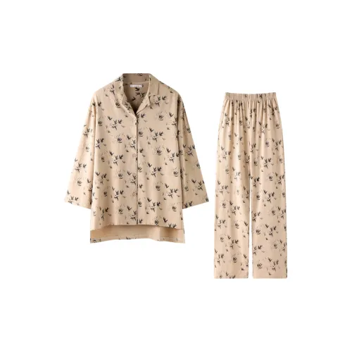 MEITENG Пижамный комплект женский хаки