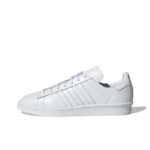 Adidas Originals Campus 80S Slip-Resistant Abrasion-Resistant Low Top Skateboard Shoes Unisex White Adidas Originals Campus 80S Противоскользящие Устойчивые к истиранию Низкие Кроссовки для скейтбординга Унисекс Белые