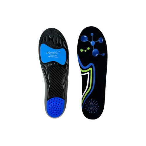 Step cloud ПУ (полиуретан) + Карбоновая плита + PORON гель + Полиэфирная ткань Стельки Унисекс