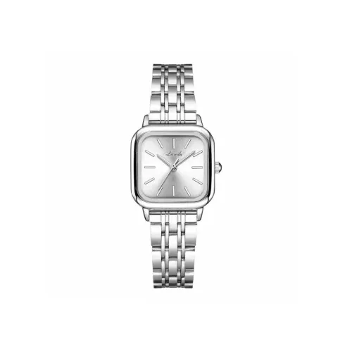 LANDU Кварцевый механизм Часы Женские Белый циферблат