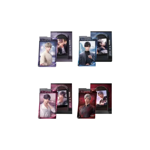 KFC Сердце Fluttering Любовь с Deep Космос Companion Карта Набор Фотокарточки