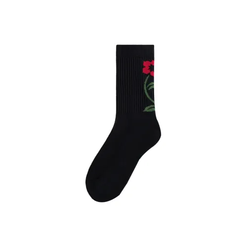 KITH Collaboration 1 упаковка черные мужские носки MID до икры