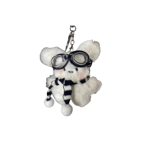 Jinnew Милый рюкзак с маленькой собакой жемчужное ожерелье кукла плюшевая подвеска 12 см рекомендуемый рост