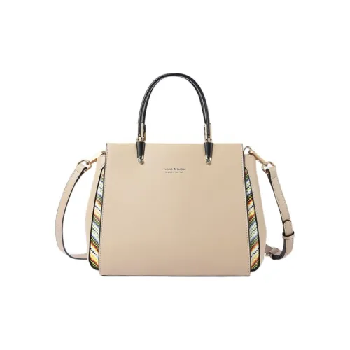 TUCANO Сумка через плечо из коровьей кожи с синтетической кожей портативная средний размер женская молочно-чайного цвета