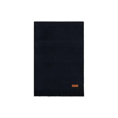 HERMES Кашемир Палантины Женские Midnight Blue