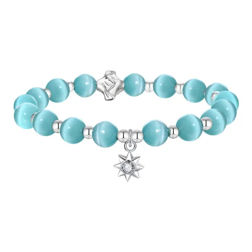 LIANDUO Стекло Кошачий глаз Браслеты Женские