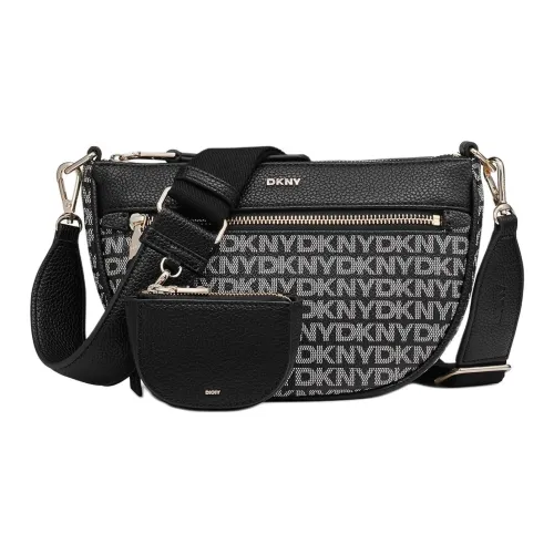 DKNY Поливинилхлорид Сумка через плечо Женская Черная