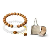 Коричневый + Белый [Парный]