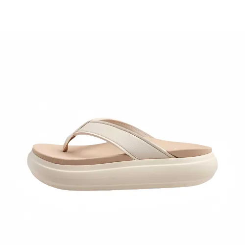 REEF Устойчивые к истиранию противоскользящие шлепанцы женские бежевые