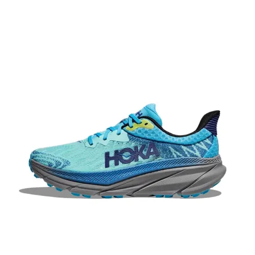 HOKA ONE ONE CHALLENGER 7 Противоскользящий устойчивый к истиранию низкий топ повседневная обувь для бега мужская синяя