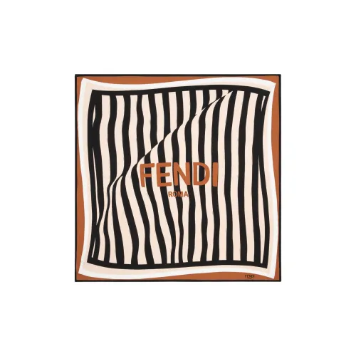 FENDI Шелковые шарфы для женщин