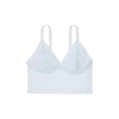 Victoria's Secret Розовый BralettesBraTops Wink Без подкладки LonglineBralette HB Бюстгальтер Женские Гортензия Синий