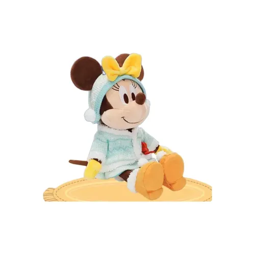 Disney 2022 Winter Holiday Party Collection Куклы Minnie Плюшевая кукла 28 см высокая