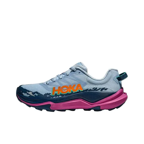 HOKA ONE ONE Беговые кроссовки Низкий Топ Синий Женские
