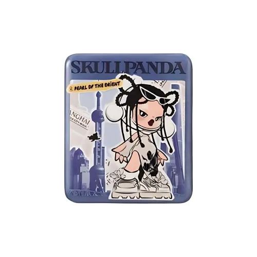 POP MART Шанхай Skullpanda Pearl OF The ORIENT Oriental Pearl Blue Purple Trend-Based Products