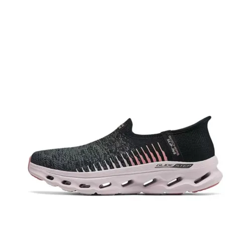 Skechers WOMEN'S GO WALK Низкий Топ Casual Женский Черный Розовый