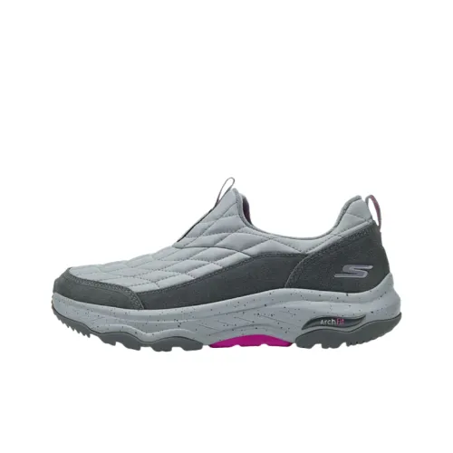 Skechers WOMEN'S GO WALK Устойчивый к истиранию Низкий Топ Casual Женский Серый