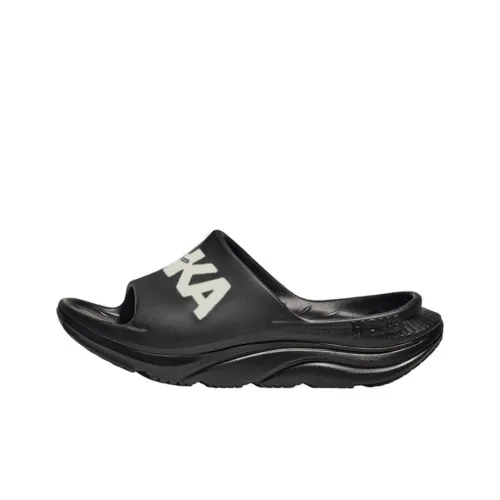 HOKA ONE ONE Ora Slide Тапочки Черный/Белый Унисекс