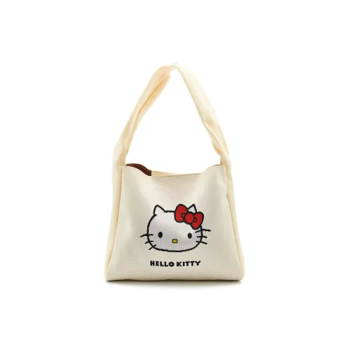 Sanrio Hello Kitty Polyester Tote Bag Unisex Ecru Санрио Hello Kitty Полиэстер Сумка-тоут Унисекс Экрю