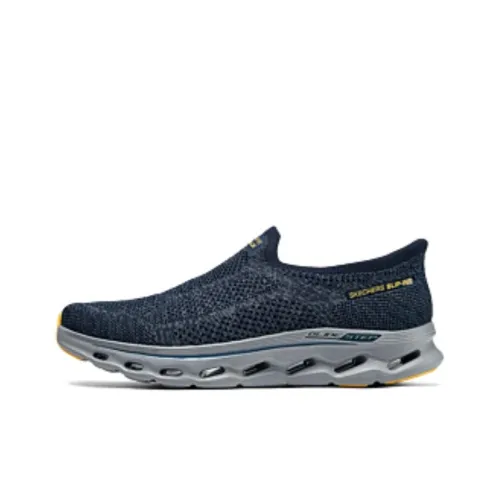Skechers MEN'S GO WALK Устойчивый к истиранию Низкий Топ Casual Мужской Синий