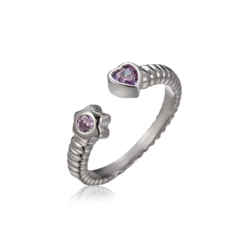 RboySe Циркон Открытое Конечное Кольцо Женское