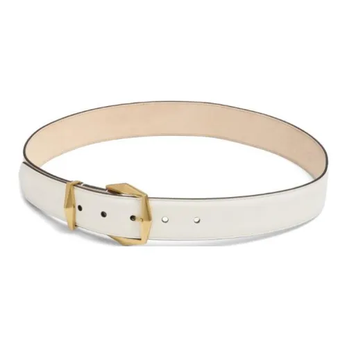 Jimmy Choo Телячья кожа Кожаные ремни Женские Белые