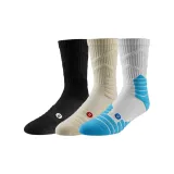 3 шт (Белый + Синий + Абрикосовый + Черный)