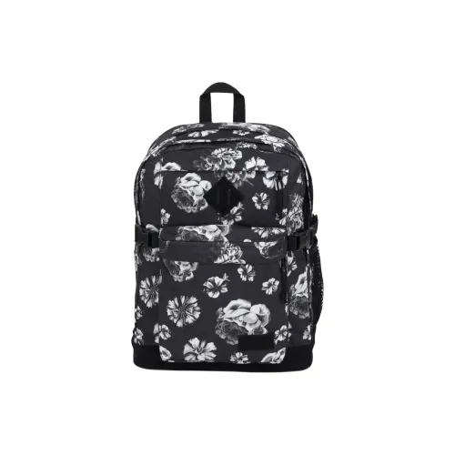 JanSport Полиэстер Рюкзак Женские Черный Лепесток