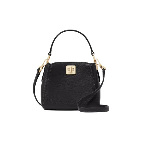 Kate Spade Кожа Тоут Сумка Сумка для покупок Сумка на плечо Сумка мини Женская Черная