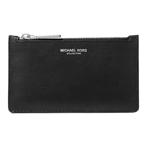 MICHAEL KORS Кожа Монета Кошелек Кошелек Маленький Женский Черный