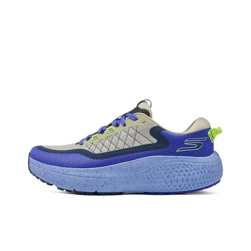 Skechers MEN'S GO Дышащий и Легкий Низкий Топ Беговые кроссовки Мужские Синие