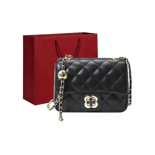 Old Man's Head Корова Спилок Сумка через плечо Женская Черная