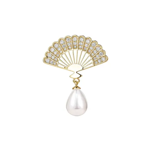QLADY Сплав Жемчужные Броши Женские