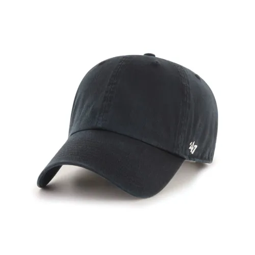 '47 Wash Cotton Twill Caps Unisex Black